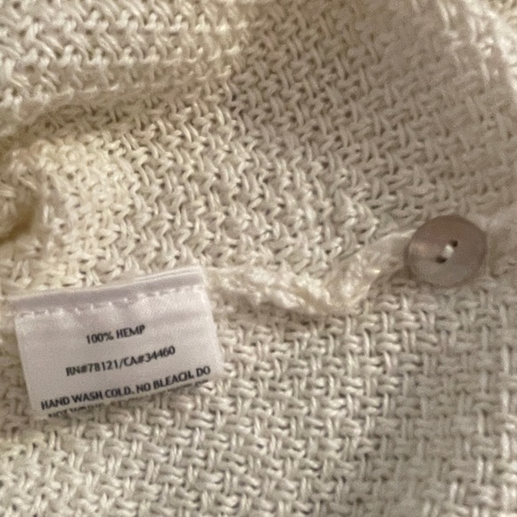 Eileen Fisher Lightweight Long Button Down Cardigan Sweater - Size: M - Picture 7 of 7